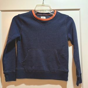 J crew sweatshirt with knit collar